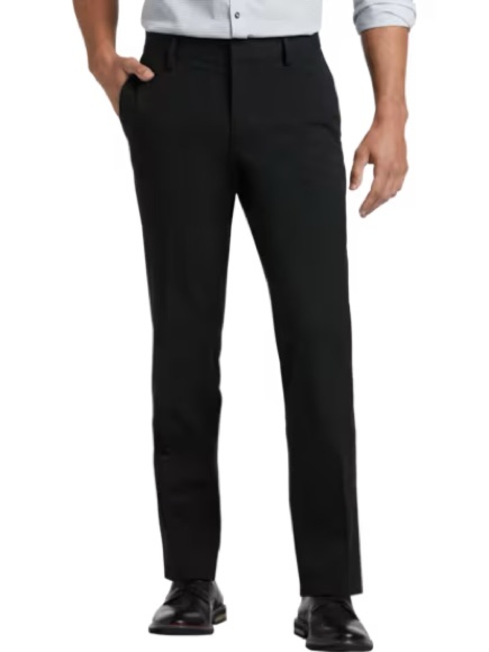 Dockers Pro Style Straight Fit Dress Pants Navy Blue Size 32